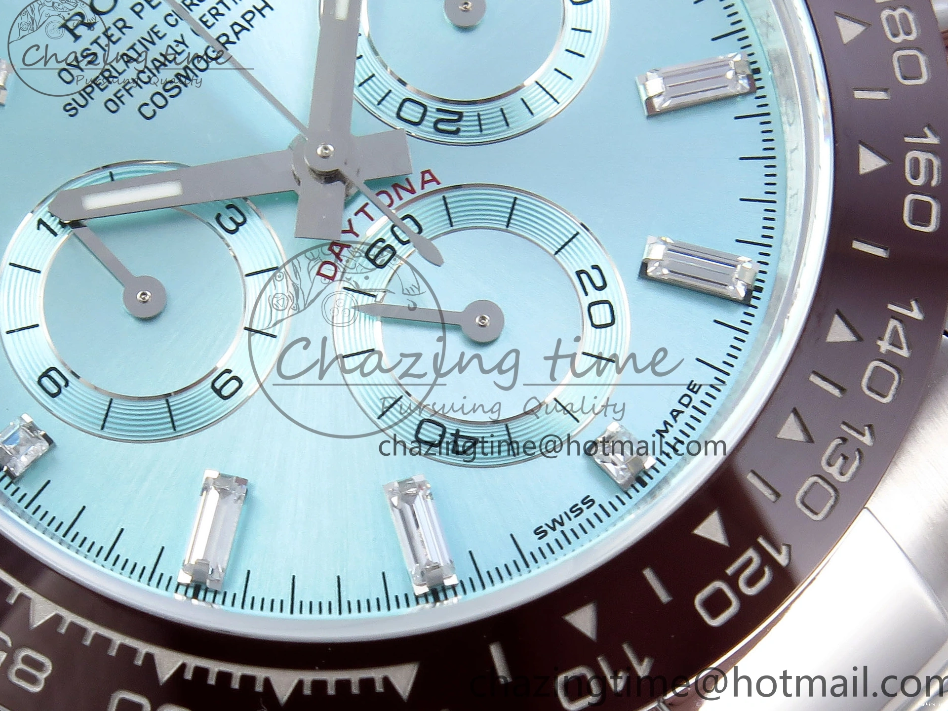 1218 SportInspired DAYTONA 116506 QF 1:1 BEST EDITION ICE BLUE DIAL CRYSTAL MARKERS ON SS BRACELET SH4130 V3 (GAIN WEIGHT) 1770